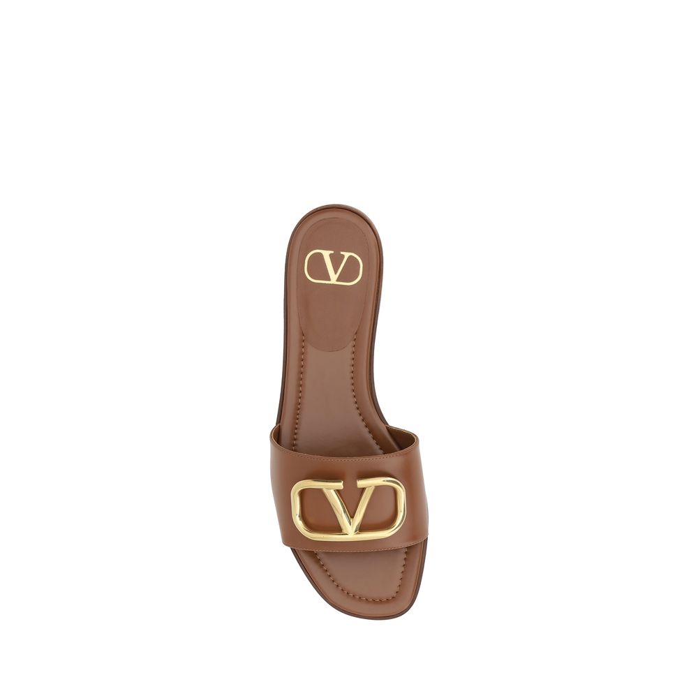 Valentino Garavani Logoed Sandals - EU36/US6