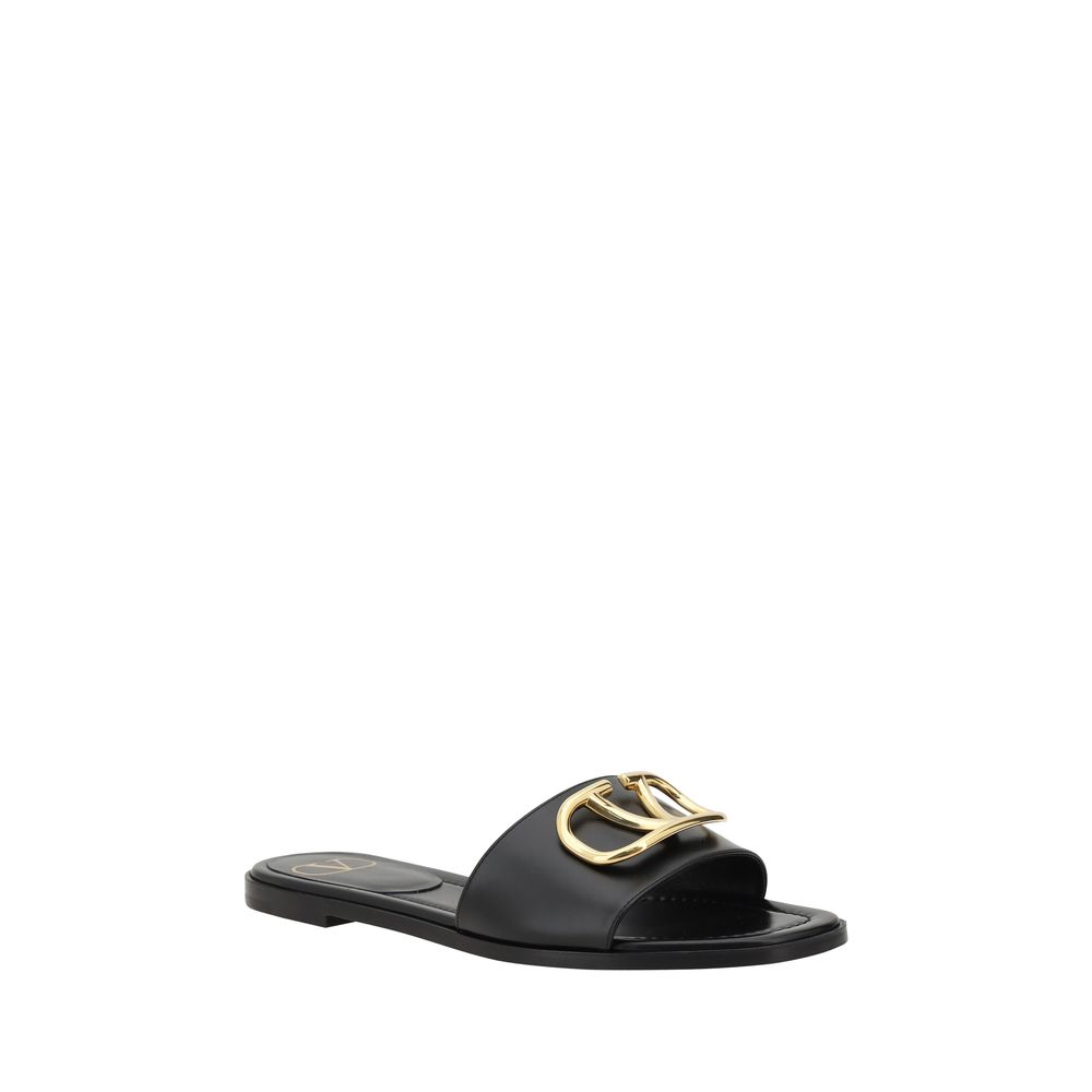 Valentino Garavani Logoed Sandals - EU36/US6