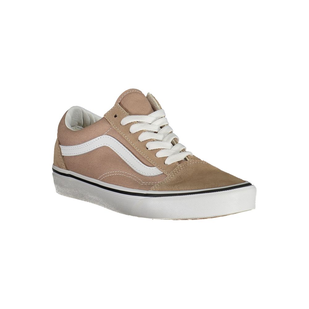 Vans Beige Polyester Women Sneaker - EU36/US6