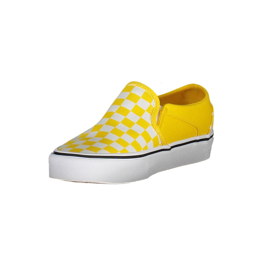 Vans Yellow Polyester Women Sneaker