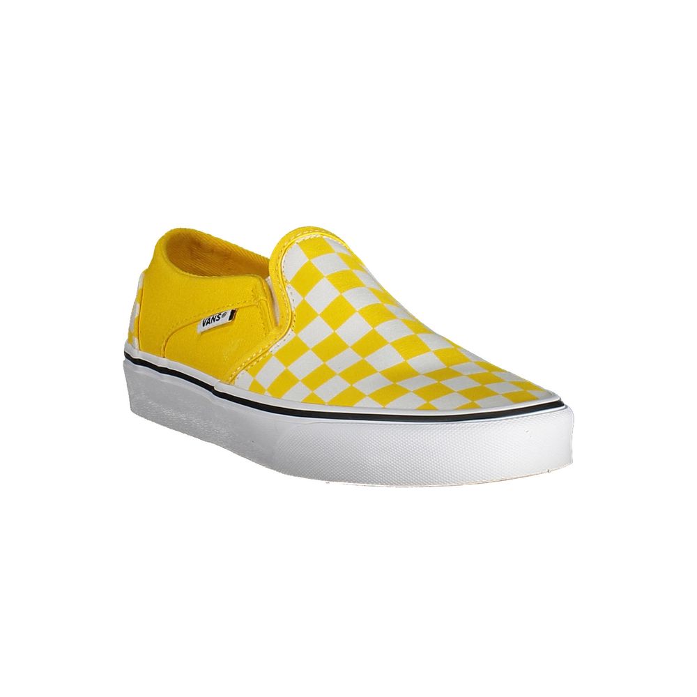 Vans Yellow Polyester Women Sneaker