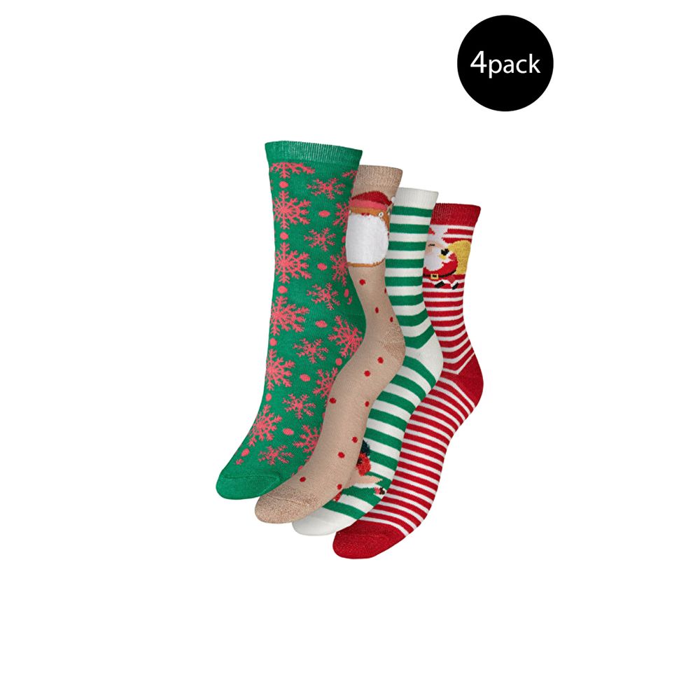 Vero Moda Multicolor Cotton Sock - UNI