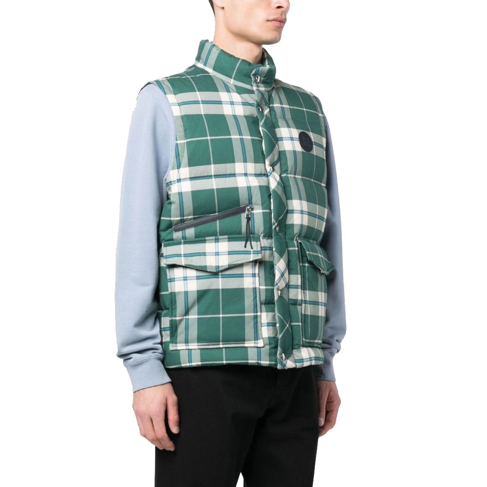 Woolrich Green Polyester Vest - M