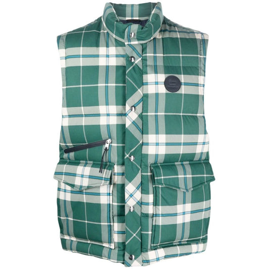 Woolrich Green Polyester Vest - M