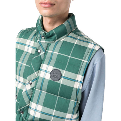 Woolrich Green Polyester Vest - M