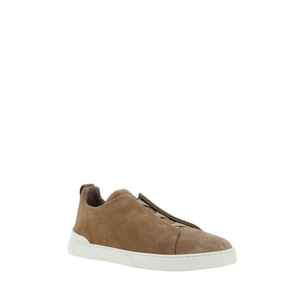 ZEGNA Suede leather Sneakers - EU42.5/US9.5